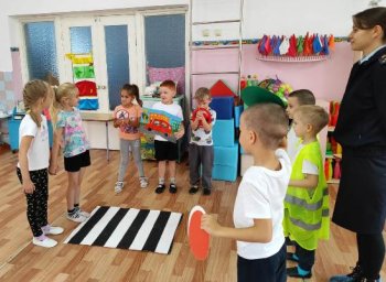 Встреча с инспектором ГИБДД